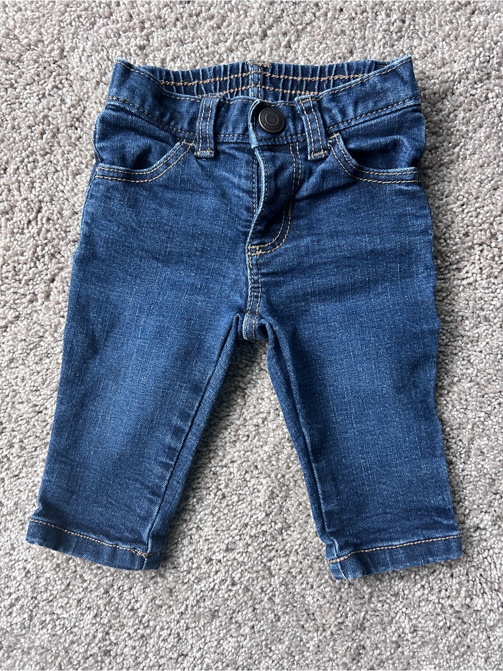 Old Navy Dark Blue Kids Stretch Denim Pants